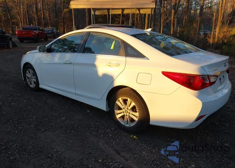2014 Hyundai Sonata Gls from USA, damaged, VIN 5NPEB4AC6EH877599